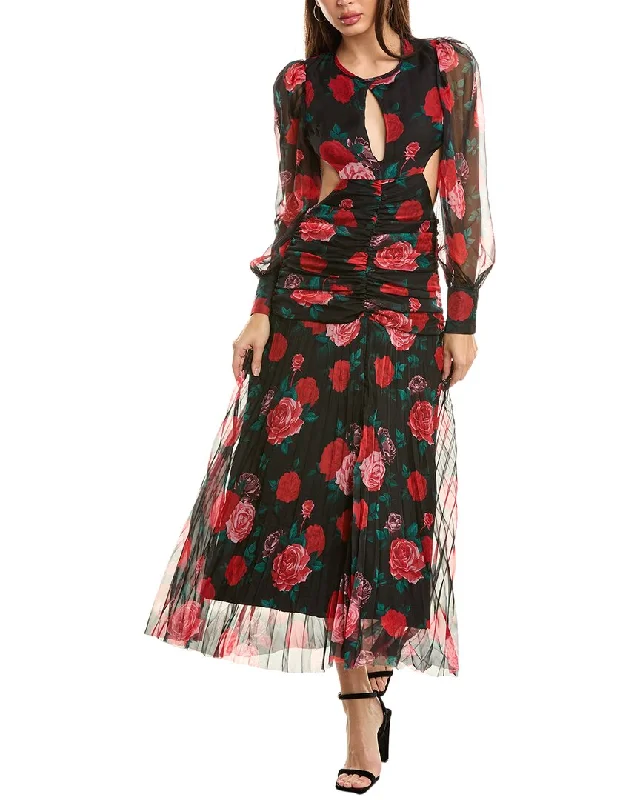 High-End Women's Apparel Moonsea Cutout Maxi Dress