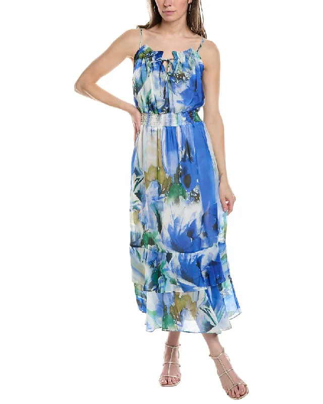 Affordable Online Boutique Lola & Sophie Cornflower Prairie Maxi Dress