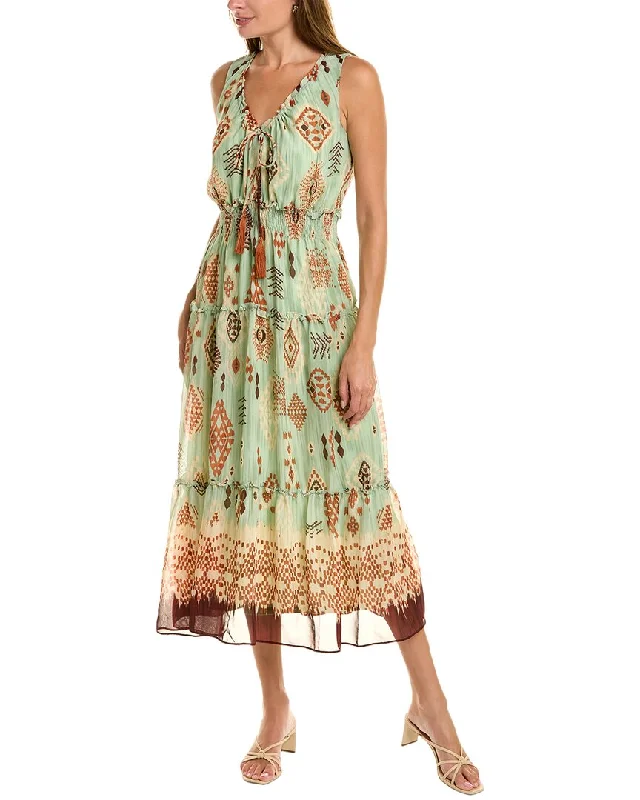 Relaxed Style Taylor Smocked Maxi Dress
