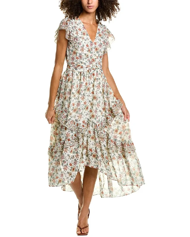 Women's Holiday Clothing Max Studio Ruffle Trim Dress