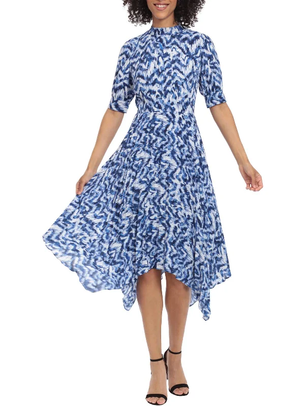 Women's Everyday Clothes Womens Printed Short Sleeve Maxi Dress