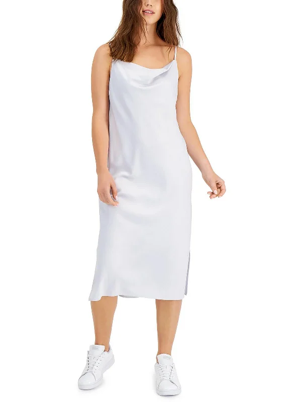 Women's Trendy Casual Outfit Womens Satin Long Slip Dress