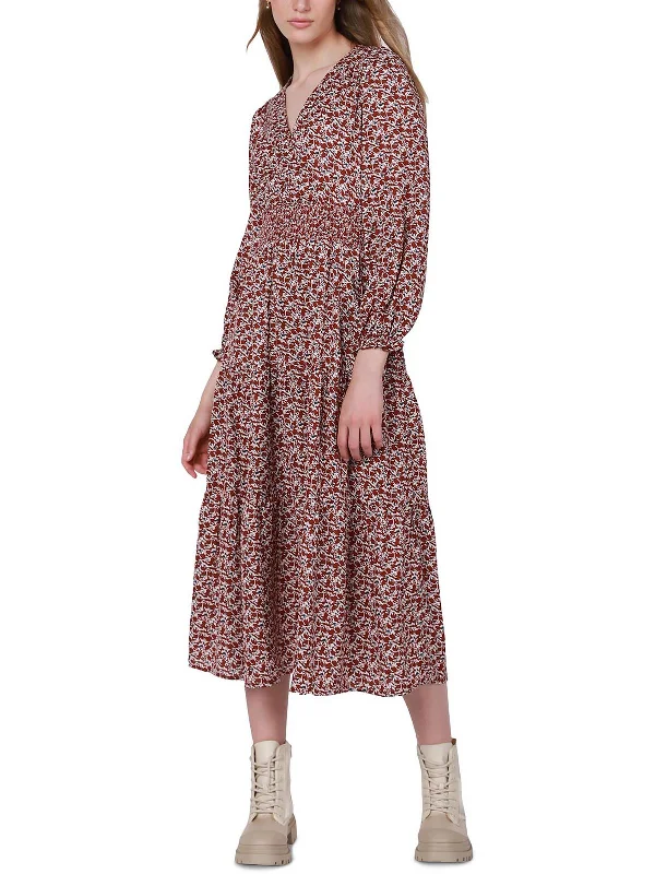 Luxury Women's Clothes Womens Printed Long Maxi Dress
