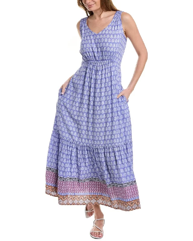Women's Contemporary Clothing beachlunchlounge Empire-Waist Maxi Dress