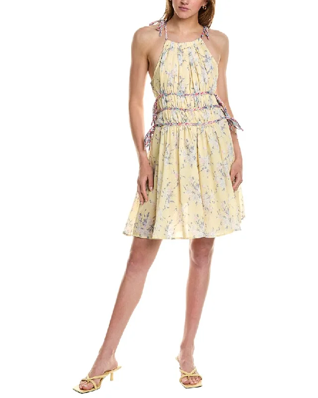 Online Boutiques Best 70/21 Floral Halter Dress