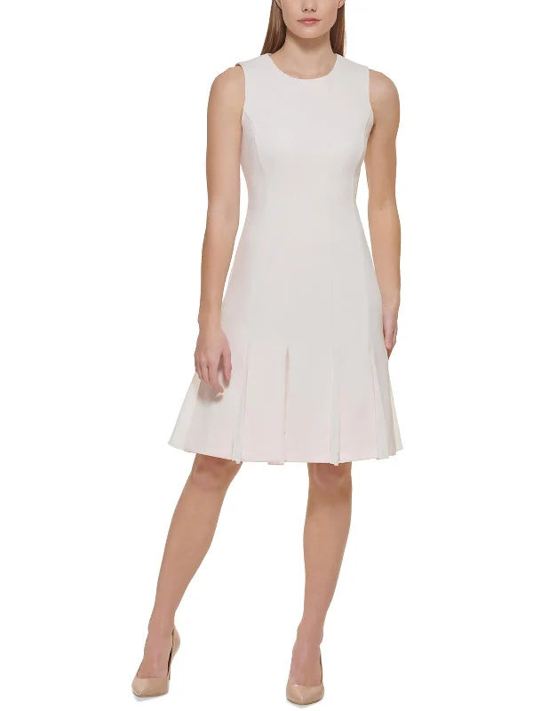 Women's Outfit For The Office Womens Sleeveless Knee Sheath Dress