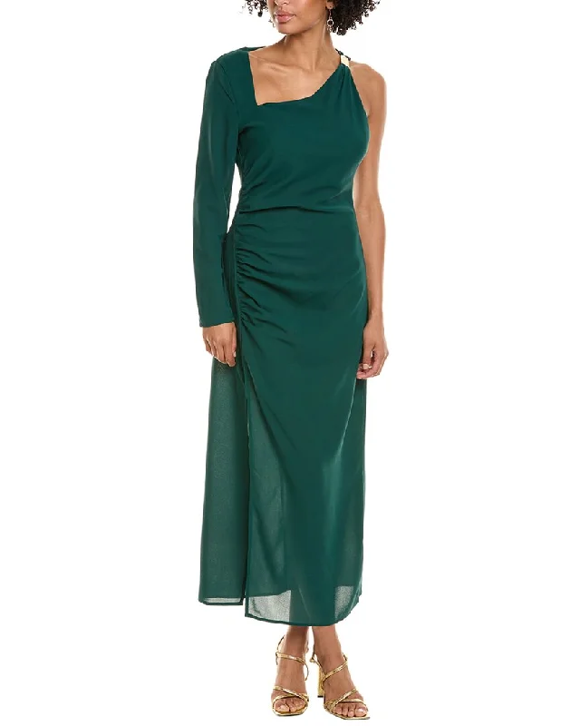 Women's Clothing For Special Occasions Madison Miles Asymmetrical Maxi Dress