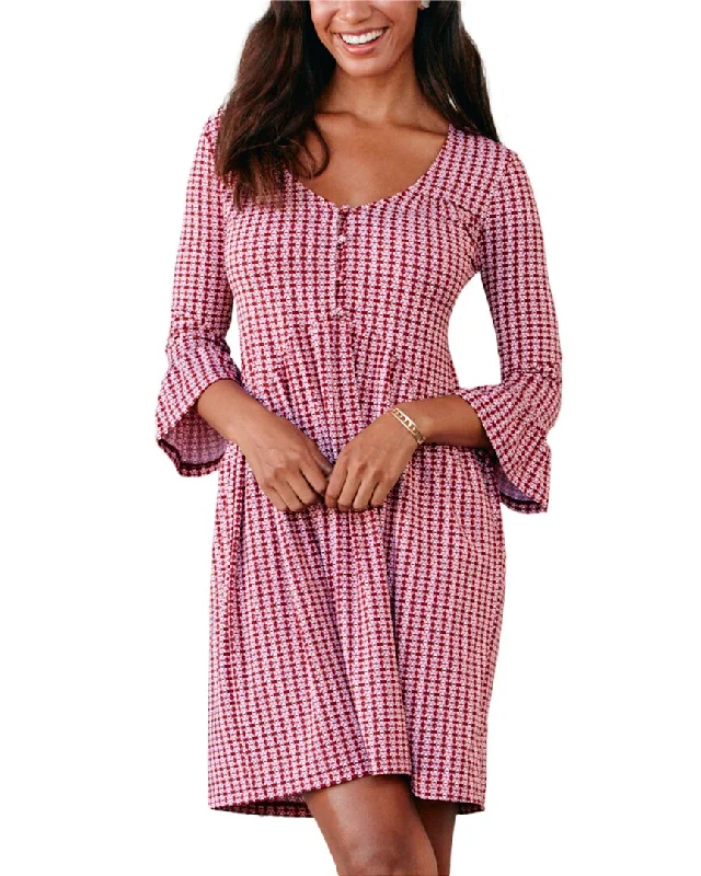 Contemporary Women's Clothing Cabana Life Babydoll Dress