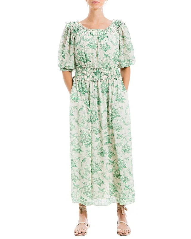 Women's Clothing Sale Max Studio Waisted Maxi Dress