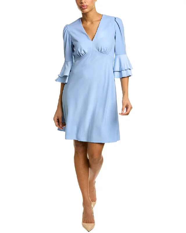 Casual Chic Adrianna Papell Satin A-Line Dress