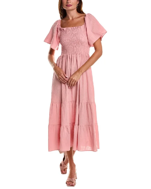 Modern Women's Apparel JL LUXE Off-Shoulder Maxi Dress