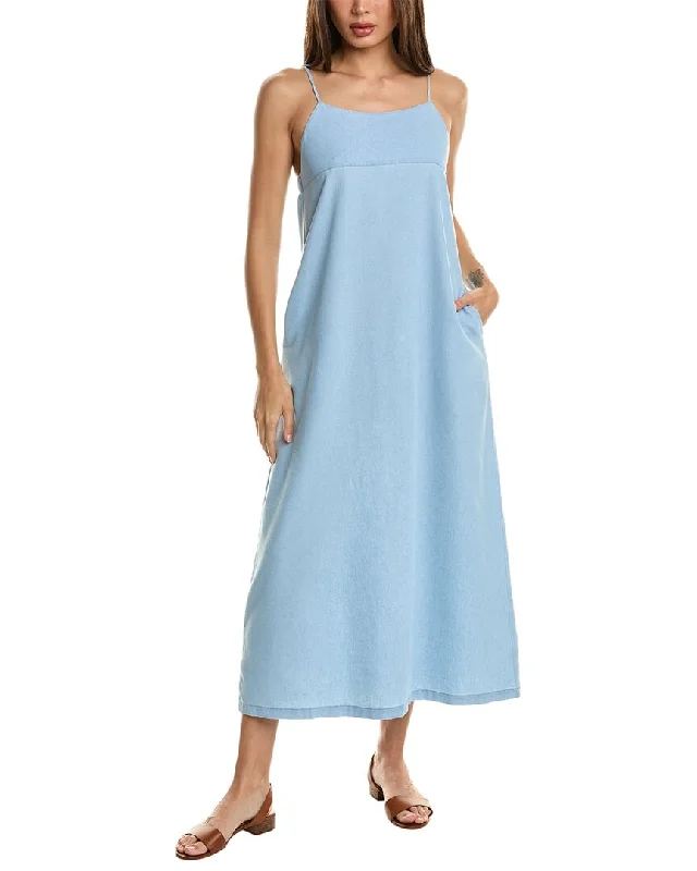 Minimalist Style Sage the Label Vintage Blues Maxi Dress