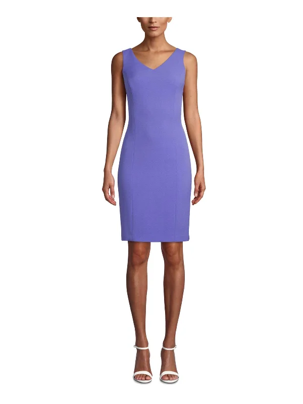 Women's Clothing Sets Womens Crepe Sleeveless Cocktail Dress