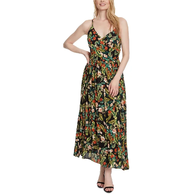 Seasonal Sale Clia Womens V Neck Long Maxi Dress