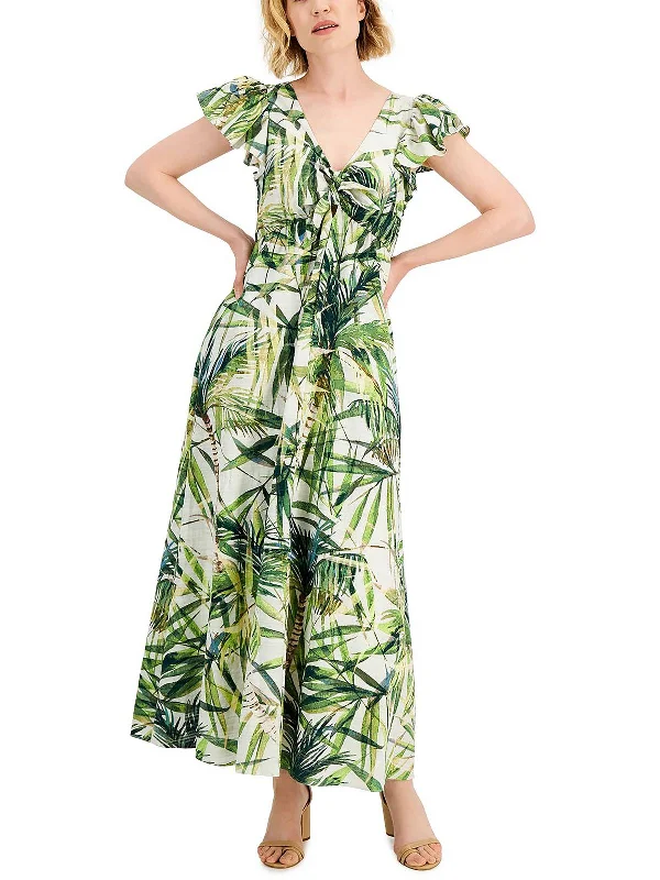 Women's Formal Wear Womens Bow Tie Long Maxi Dress