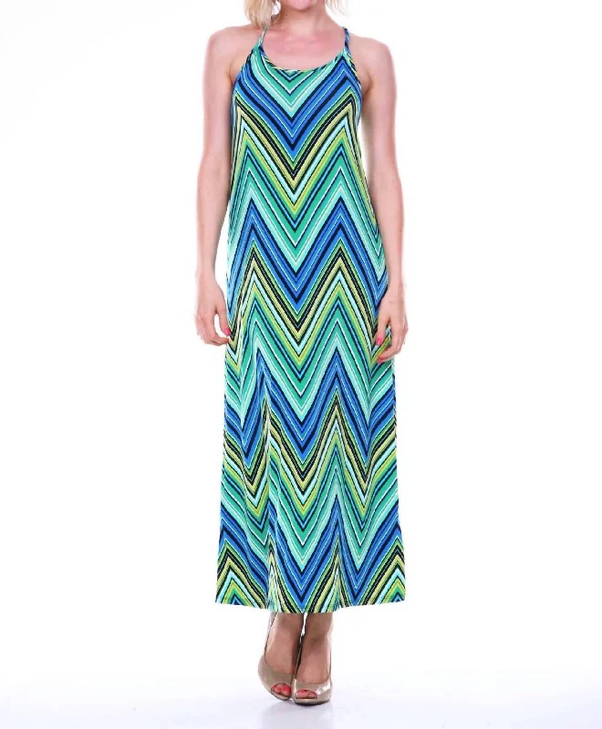 Women's High-Fashion Outfit Adalina Maxi Dress In Green