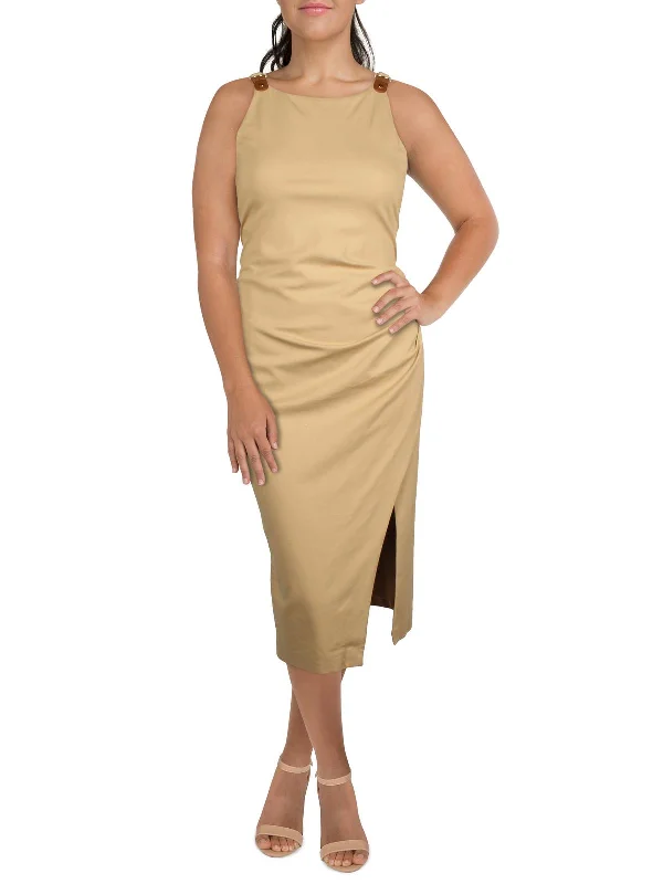 Women's Casual Wear Outfit Womens Ponte Long Maxi Dress