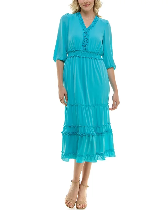 Chic Women's Outfit Ideas Nicole Miller Maxi Dress