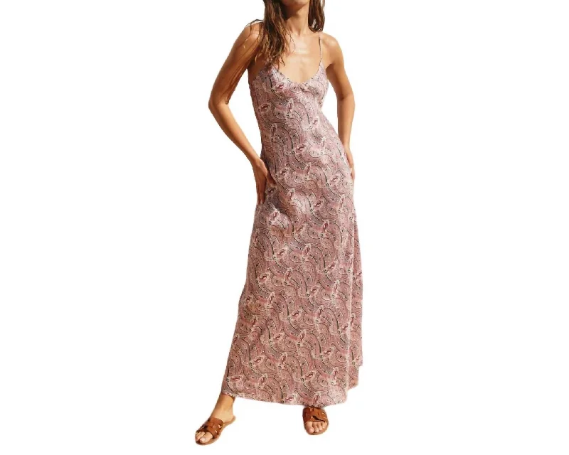 Women's Holiday Clothes Soul Maxi Dress In Pink