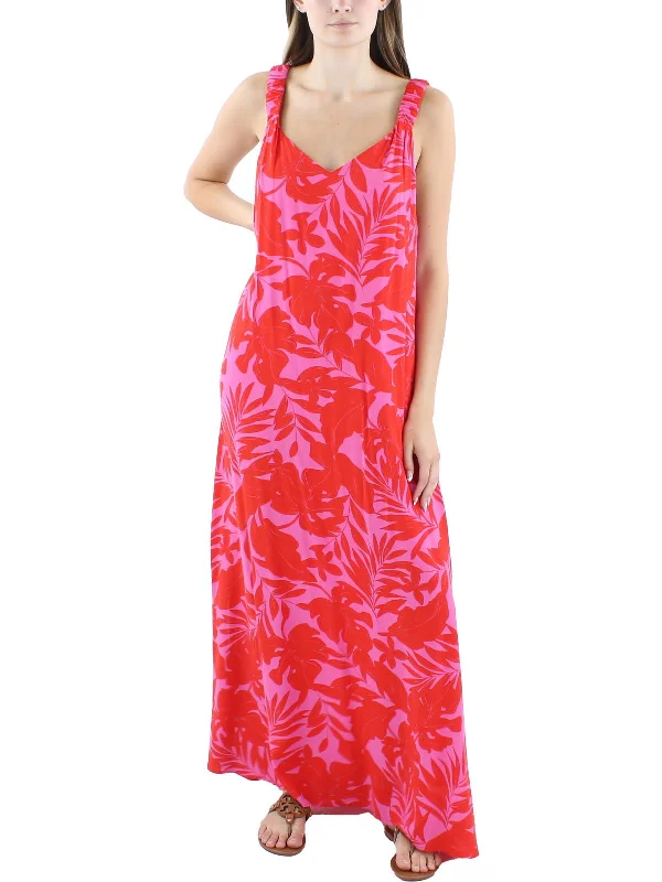 Stylish Savings Womens Maxi Floral Print Maxi Dress