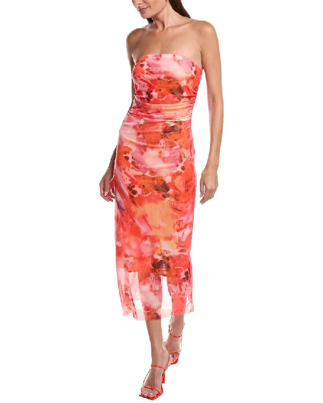 Stylish Savings JL LUXE Strapless Maxi Dress