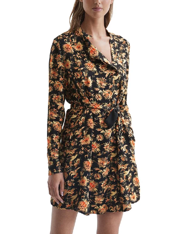 Women's Activewear Outfit Reiss Lula Vintage Print Floral Flippy Dress