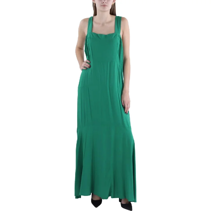 Women's Romantic Outfit Plus Womens Sleeveless Long Maxi Dress