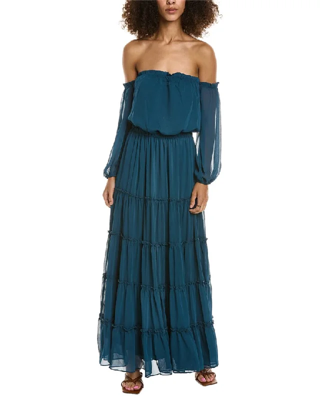 Clothes Of Woman FATE Off-The-Shoulder Maxi Dress