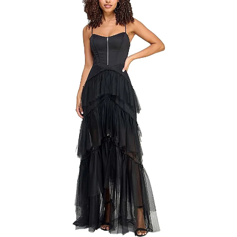 Casual Clothing for Women Womens Full Length Zipper Maxi Dress