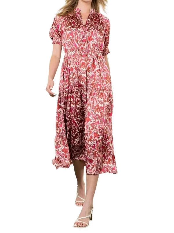 Affordable Women's Outfit Jewels Maxi Dress In Red