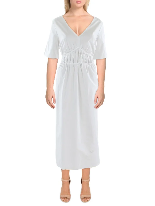 Outfits For Girls Womens Shirred Long Maxi Dress