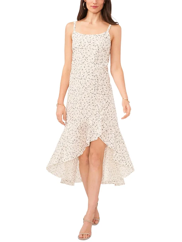 Chic Clothes For Women Womens Printed Metallic Maxi Dress