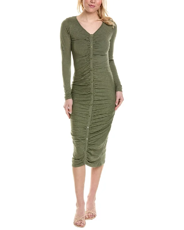 Women's Evening Clothes Stateside Slub Bodycon Maxi Dress
