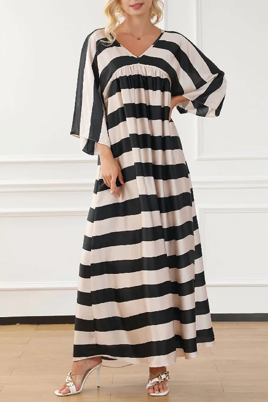 Women's Elegant Clothes Amber Dress In Black/white
