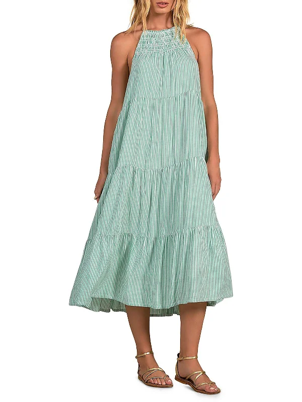 Women's Transitional Garments Womens Striped Long Maxi Dress