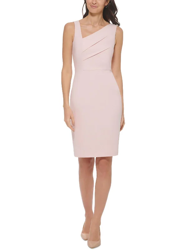 Fashion-forward Women's Clothing Petites Womens Business Short Sheath Dress