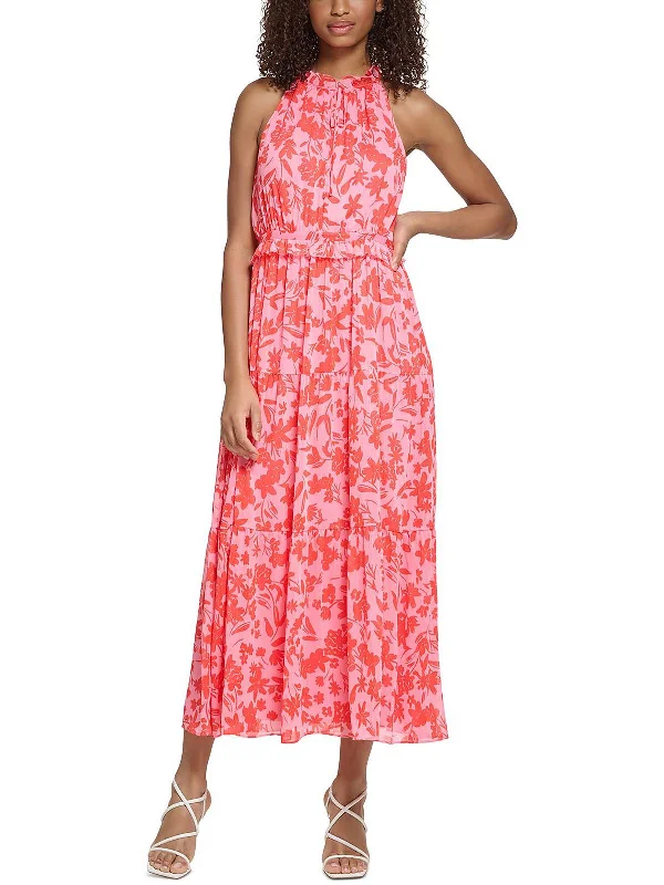 Women's Evening Clothes Womens Floral Print Long Maxi Dress