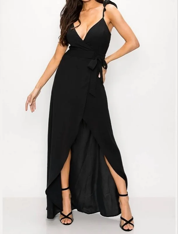 Shop Ladies Clothes Maxi Dress In Black