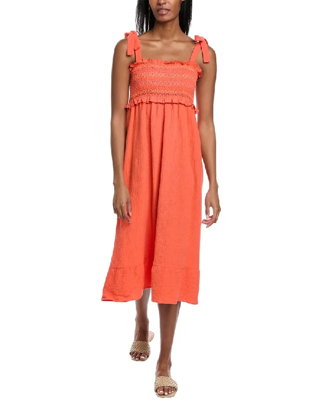 Women's Outerwear Garments Lisa Todd Gauze Maxi Dress