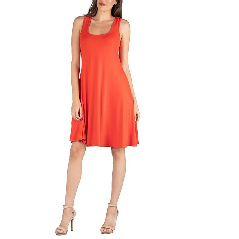 Casual Outfit For Women Plus Womens Sleeveless Fit &Flare Fit & Flare Dress