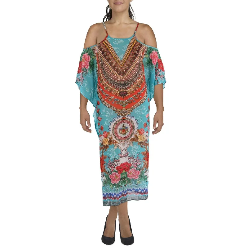 Women's Workout Clothing Womens Embellished Long Maxi Dress