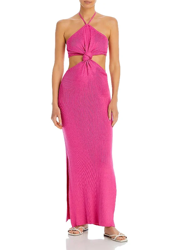 Best Online Boutiques For Women Mika Womens Halter Long Maxi Dress