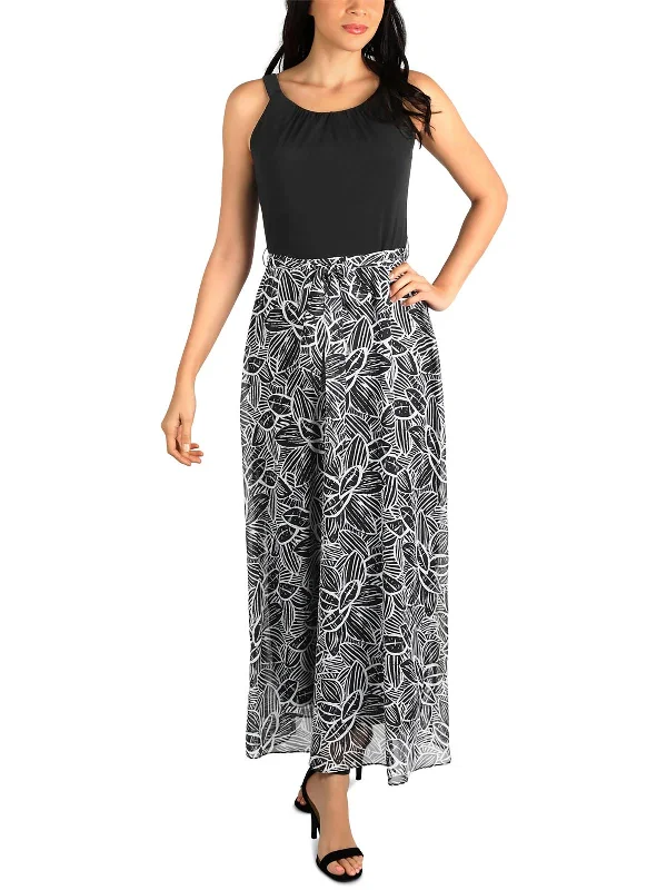 Comfortable Casual Wear Womens Printed Long Maxi Dress