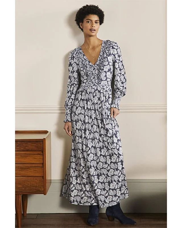 Trendy Women's Apparel for All Seasons Boden Ruffle Jersey Maxi Dress