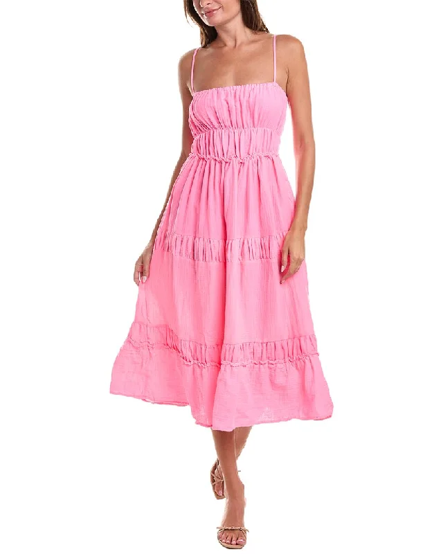 Fashion-Forward Women's Clothing Ocean Drive Gauze Maxi Dress