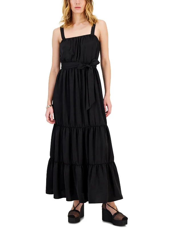 Sales For Clothes Womens Tiered Ruffled Maxi Dress