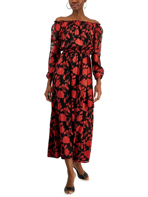 Fashionable Women's Clothing Womens Floral Long Maxi Dress