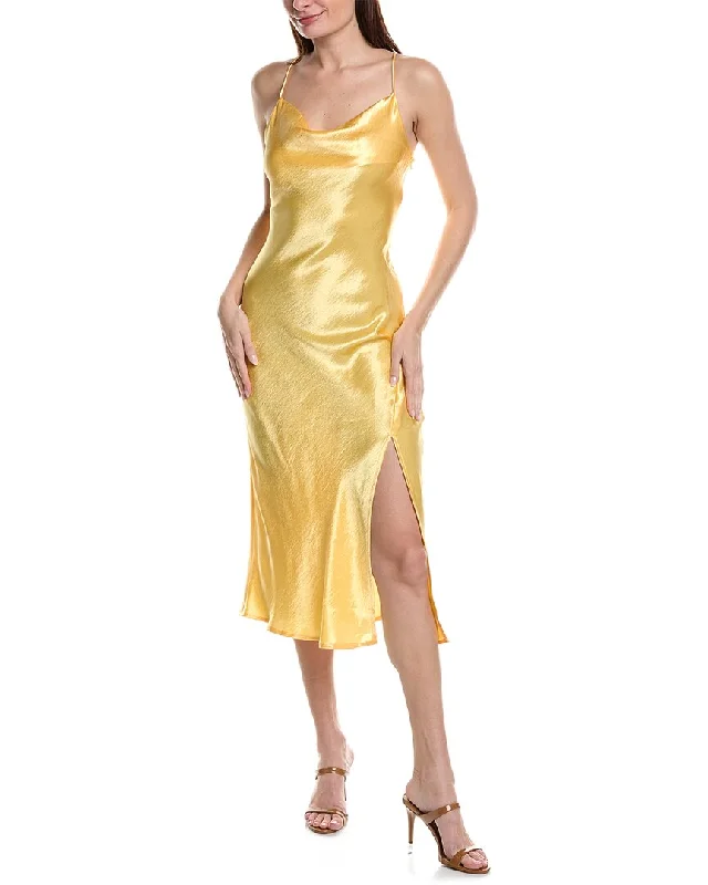 Women's Casual Dresses Maison Maar Satin Maxi Dress