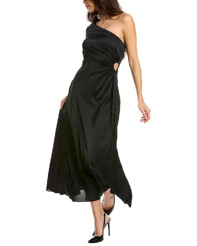 Affordable Women's Clothes Gabby Skye One-Shoulder Maxi Dress