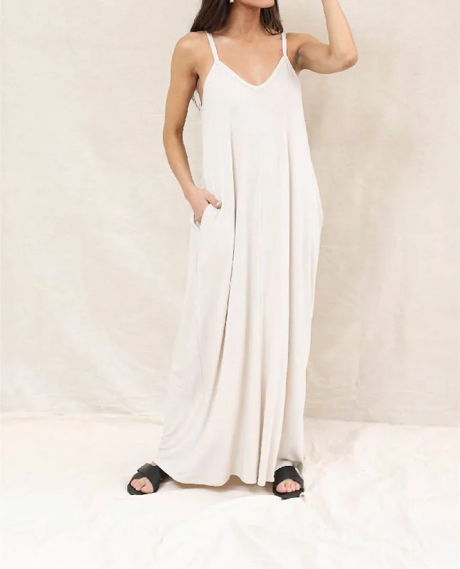 Flash Sales This Week Everyday Maxi Dress In Sand Beige